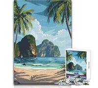 Puzzle delle isole Phi Phi, Thailandia, 1000 pezzi per adolescenti, gioco di apprendimento consapevole e divertente, celebrazioni gioiose, dimensioni 38x52cm