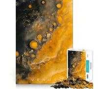 Puzzle delle pianure vulcaniche di Venere per ragazzi,1000 pezzi,gioco di sviluppo mentale,pezzi di dimensioni uniformi e precisi,attività divertente per tutta la famiglia (38x52cm)