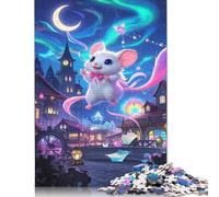 Puzzle dello scoiattolo volante, sfida difficile, puzzle in cartone riciclato al 100%, per donne e uomini, regali per la festa della mamma, 1000 pezzi (75x50 cm)