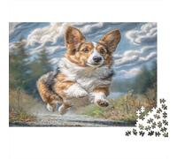 Puzzle dell'orso bruno per adulti e bambini, 1000 pezzi. Un gioco stimolante e divertente, ideale per la decorazione della casa e come regalo. Dimensioni: 75x50 cm/1000 pezzi.