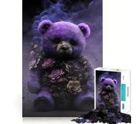 Puzzle dell'orso non morto per adolescenti,1000 pezzi,gioco di sviluppo mentale,dimensioni uniformi,pezzi precisi,divertimento in famiglia,attività serale (38x52cm)