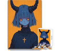Puzzle Demone 1000 pezzi per adolescenti Gioco educativo per lo sviluppo delle abilità Regalo perfetto per momenti speciali Dimensioni 38x52cm
