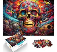 Puzzle Demone con 1000 pezzi, per adulti, divertimento per tutta la famiglia. Ogni pezzo è unico e sofisticato gioco di famiglia per adolescenti dai 14 anni in su, 26 x 38 cm