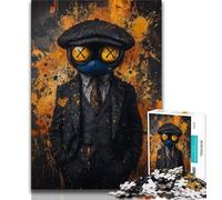 Puzzle Detective Frog per adolescenti, 1000 pezzi, giocattolo educativo per l'apprendimento, ideale come regalo per tutta la famiglia, 75x50cm
