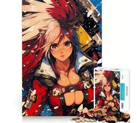 Puzzle di 1000 pezzi con ronin anime dai capelli rossi e bianchi,divertente e stimolante per la memoria Qualità professionale,ideale come regalo Attività mentale (38x52cm)