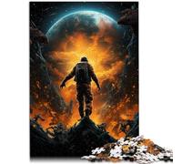 Puzzle di 1000 pezzi per Adulti Giocatore di Pallacanestro Spaziale Giochi Divertenti sfida di intelligenza cerebrale Giocattoli avvincenti 26x38cm