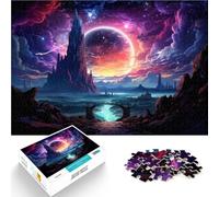 Puzzle di 1000 pezzi per adulti Giochi psichedelici in famiglia Anti-Stress Vacanze a casa uccidere il tempo per adolescenti dai 14 anni e oltre 26x38cm