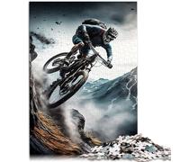 Puzzle di 1000 pezzi per adulti, il puzzle di attività familiare MTB è ideale come regalo per tutta la famiglia per adolescenti di 14 anni e oltre 26 x 38 cm