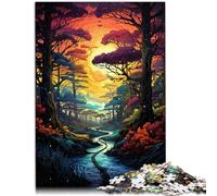 Puzzle di 1000 pezzi per adulti La bellezza del Parco di Nara Giocattoli di Gioco stimolanti Migliorano la memoria Adatto per adolescenti dai 14 anni e oltre 26x38cm