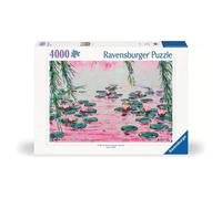 Puzzle di 4000 pezzi: I Nénufari Rosa - Un'opera d'arte da assemblare - Nouvo