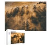 Puzzle di alberi di pino caldo 300 pezzi puzzle in legno personalizzato foto puzzle per adulti amici immagine puzzle regali per matrimonio, compleanno, San Valentino, decorazione della casa