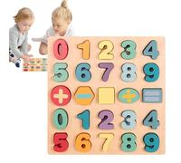 Puzzle di Alfabeto e Numeri | Tavola Puzzle Per L'Apprendimento Delle Lettere Per I Bambini,Gioco Educativo Per L'Alfabeto - per Casa, Scuola, Asilo, Viaggi, Feste e Vacanze