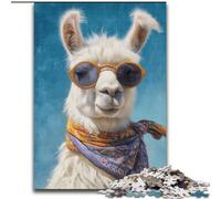 Puzzle di alpaca per adulti, modelli da assemblare, ideali come regalo per tutta la famiglia, adatti per bambini di età compresa tra 50x75cm e 14 anni