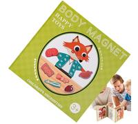 Puzzle di anatomia per, Mon Puzzle del corpo - Set di puzzle di anatomia magnetica per ragazzo e ragazza | Puzzle a strati del corpo umano, apprendimento prescolare, giocattolo educativo
