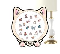 Puzzle di animali, 135 pezzi, puzzle con cornice in legno, puzzle in legno con cornice di gatto, per ragazzo, ragazza, adulto, giovane, anziano, amico, prescolare, decorazione per la casa,