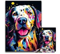 Puzzle di animali dalmata da 1000 pezzi per adulti, puzzle per adulti, attività divertente per famiglie, sfida mentale, regalo perfetto per adolescenti, 26X38CM/10,23x14,96 pollici.