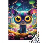 Puzzle di animali della giungla per adulti e bambini. Sfida impossibile da 1000 pezzi, gioco educativo, decorazione per la casa, regalo educativo, 75x50 cm/1000 pezzi