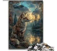 Puzzle di animali e volpi da 2000 pezzi per adolescenti, giocattoli per l'intrattenimento della famiglia, ideali come regalo per tutta la famiglia (70x100cm)