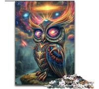Puzzle di animali fantasy con gufi per adolescenti, 1000 pezzi, per giochi educativi, giocattoli, regali di compleanno, decorazioni murali (26x38cm)