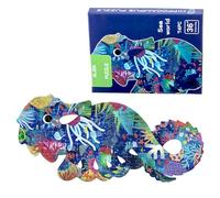 Puzzle di animali, puzzle per - Puzzle per bambini Mondo sottomarino elefante cartone animato - Gioco di puzzle colorato di apprendimento precoce, giocattoli di apprendimento prescolare per i bambini