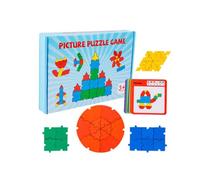 Puzzle di apprendimento in legno,Puzzle di legno per società | x apprendimento Conteggio delle forme, riconoscimento dei colori, alfabeto, animali per nes, attività di app