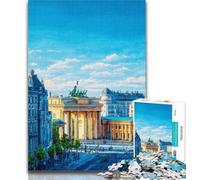 Puzzle di architettura americana da 1000 pezzi per adulti e adolescenti, giocattoli per l'intrattenimento della famiglia, ideali come regalo per tutta la famiglia, 50x75cm