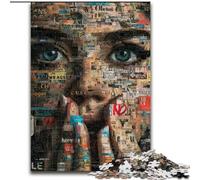 Puzzle di arte astratta per adolescenti da 1000 pezzi, giocattoli per l'intrattenimento della famiglia, ideali come regalo per tutta la famiglia (50x75cm)
