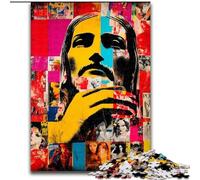 Puzzle di arte cristiana per adulti e adolescenti, puzzle da 1000 pezzi, adatto per bambini dai 14 anni in su, divertimento in famiglia, ideale come regalo per tutta la famiglia (50x75cm)