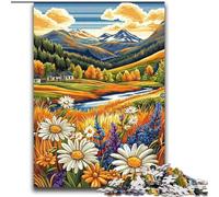 Puzzle di arte paesaggistica per adolescenti 2000, giocattoli per l'intrattenimento della famiglia, ideali come regalo per tutta la famiglia (70x100cm)