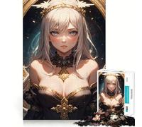 Puzzle di Artemis,ragazza anime,da 1000 pezzi,gioco creativo per sviluppare le capacità cognitive,con componenti robusti e facili da trasportare,ideale come regalo (38x52cm)