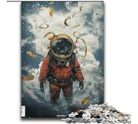 Puzzle di astronauti sottomarini per adulti e adolescenti, per età pari o superiore a 14 anni, gioco di Natale antistress, regalo per donne (70x100cm)