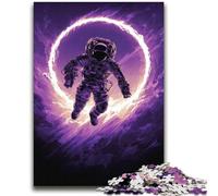Puzzle di astronauti spaziali per adolescenti, giocattoli di gioco stimolanti Ogni pezzo è unico Gioco stimolante e divertente per tutta la famiglia (70X100cm)