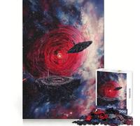 Puzzle di astronavi e nebulose per adulti, 1000 pezzi, Smart Reason Toy Group, bordo liscio, opera d'arte 38x52cm
