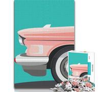 Puzzle di auto d'epoca per adulti e adolescenti, puzzle, giocattoli, giochi educativi, antistress, fantastici regali e giocattoli 38x26cm