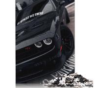 Puzzle di auto sportive artistiche, rompicapo di carta, puzzle rettangolare per adulti e adolescenti, regali di Natale 1000 pezzi (38x26 cm)