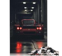 Puzzle di auto sportive artistiche, rompicapo in legno rettangolare per adulti e adolescenti, regali di Natale 520 pezzi (52x38 cm)