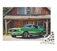 Puzzle di auto supercar adatto ad adulti e bambini, gioco creativo estremamente difficile da completare, 500 pezzi (52x38 cm)