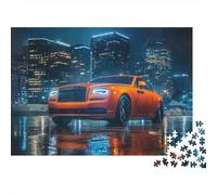 Puzzle di auto supercar adatto ad adulti e bambini, gioco creativo estremamente difficile da completare, 1000 pezzi (75x50 cm)