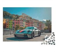 Puzzle di auto supercar, gioco educativo molto interessante, dalla forma unica e pieno di sorprese, 1000 pezzi (75x50 cm)