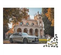 Puzzle di auto supercar. Un gioco altamente creativo con un alto livello di difficoltà, adatto ad adolescenti e adulti. 300 pezzi (40x28 cm).