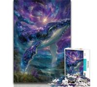 Puzzle di balena misteriosa per adolescenti, puzzle da 1000 pezzi, giochi educativi, decorazione per la casa, adatto per la decorazione del desktop (75x50cm)