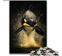 Puzzle di balene per adulti, 1000 pezzi, giochi educativi, decorazioni per la casa, ideali come regalo per tutta la famiglia (50x75cm)