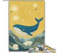 Puzzle di balene per adulti 2000 pezzi, giocattoli, giochi educativi, antistress, lista dei desideri con Babbo Natale (70x100cm)