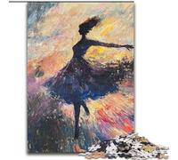 Puzzle di ballerine di danza classica da 1000 pezzi per adolescenti, difficili da completare ma divertenti e spiritosi, regalo di compleanno, regali, arte murale (50x75cm)