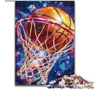 Puzzle di basket sportivo per adolescenti, per età 14+, giochi divertenti, attività divertenti a casa, regali di compleanno, regali da viaggio (26x38cm)