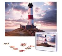 Puzzle di bellezza del faro dalle foto 1000 pezzi puzzle in legno personalizzati impegnativi puzzle per adulti immagine personalizzata regali per famiglia matrimonio amico