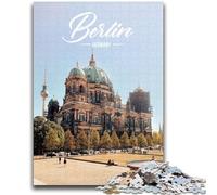 Puzzle di Berlino da 1000 pezzi per adolescenti, perfetti per le serate di gioco, giocattolo colorato per la casa, regalo da 1000 pezzi (26x38cm)