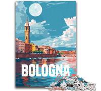 Puzzle di Bologna, Italia, per adulti, 1000 pezzi, regalo di compleanno per trascorrere il tempo libero a casa, regali, decorazioni murali per 14+ anni, 1000 pezzi (26x38cm)