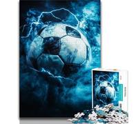 Puzzle di calcio da 1000 pezzi per adolescenti, giochi educativi, decorazioni per la casa, ideali come regalo per tutta la famiglia (38x26cm)