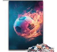 Puzzle di calcio da 2000 pezzi per adulti e ragazzi, difficili da completare ma divertenti e spiritosi, regalo di compleanno, regali, arte murale (70x100cm)